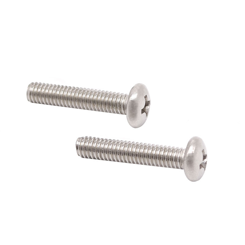 DIN 7985:1986 Tapa de cabeza hueca Phillips Tornillo de asiento esférico