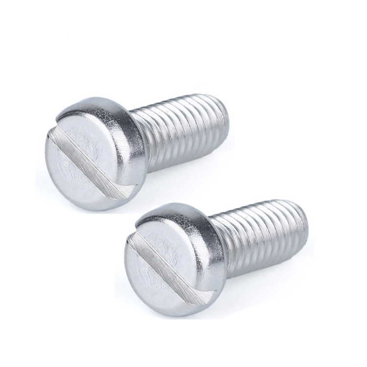DIN 84:1990 Tornillo ranurado para Tapa del cabezal del zócalo