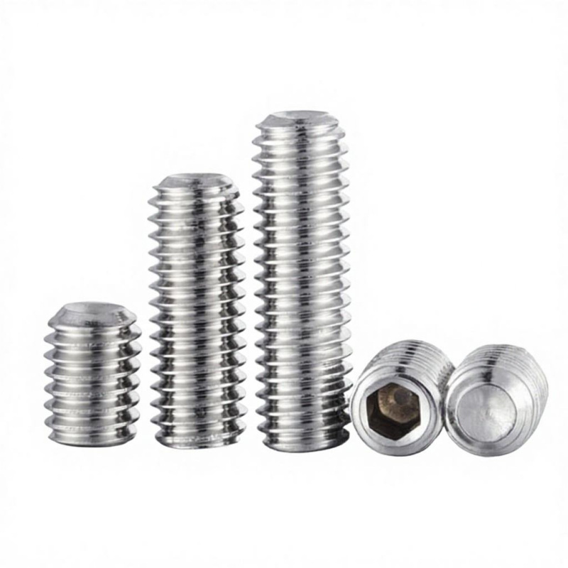 Tornillo de punta plana con casquillo hexagonal DIN 913:1980
