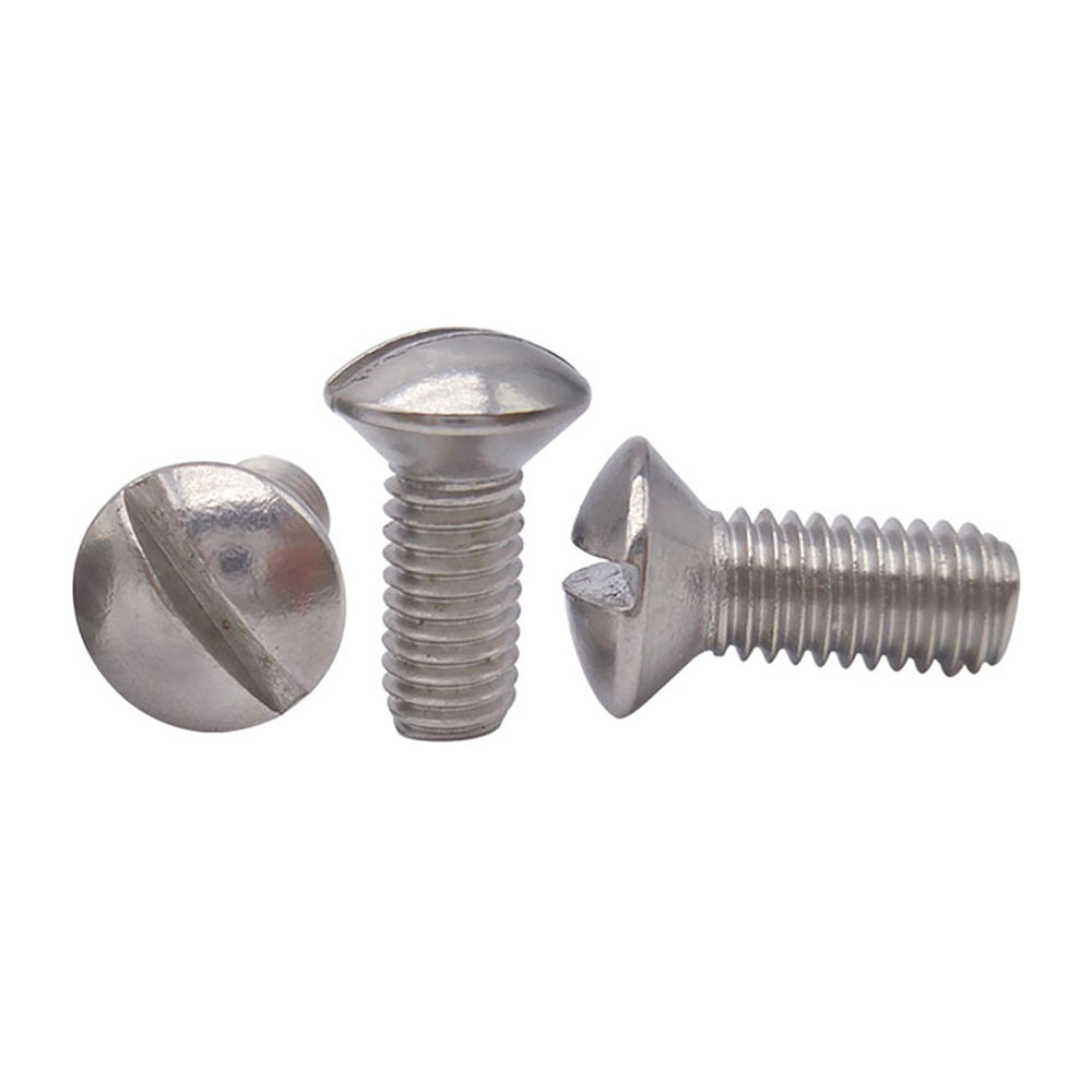 DIN 964:1990 Tornillo ranurado de cabeza avellanada ovalada