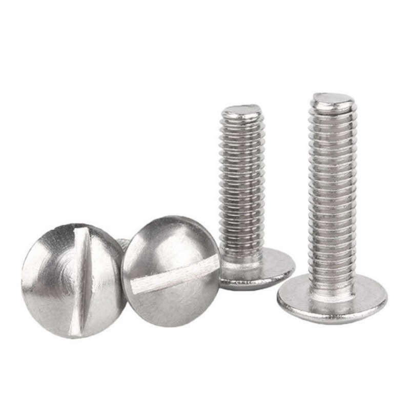 ASME B18.6.3 (H7A): Tornillo ranurado de cabeza redonda 2024