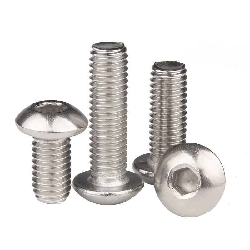 DIN EN ISO 7380-1:2023 Tornillo de casquillo hexagonal de cabeza redonda