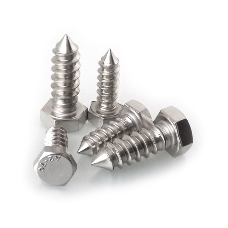 Tornillo de madera con cabeza hexagonal DIN 571:2016
