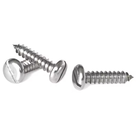 DIN 7971:1990 Tornillo roscador ranurado para cabeza de sartén