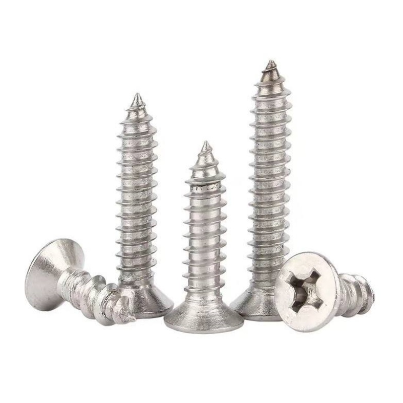 DIN 7982:1990 Tornillo de roscado Phillips de cabeza avellanada