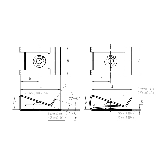 SAE J891 (Figura 7): Tuerca de resorte tipo U 2016